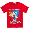 Chlapčenské tričko SONIC RING červené