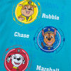 Chlapčenské tričko PAW PATROL MASTERS tyrkysové