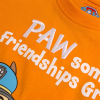 Chlapčenské tričko PAW PATROL FRIENDSHIP oranžové