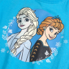 Dievčenské pyžamo DISNEY FROZEN SISTERS modré