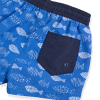 Chlapčenské kúpacie šortky KNOT SO BAD RYBKY modré