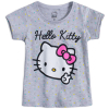 Dievčenské tričko HELLO KITTY šedé