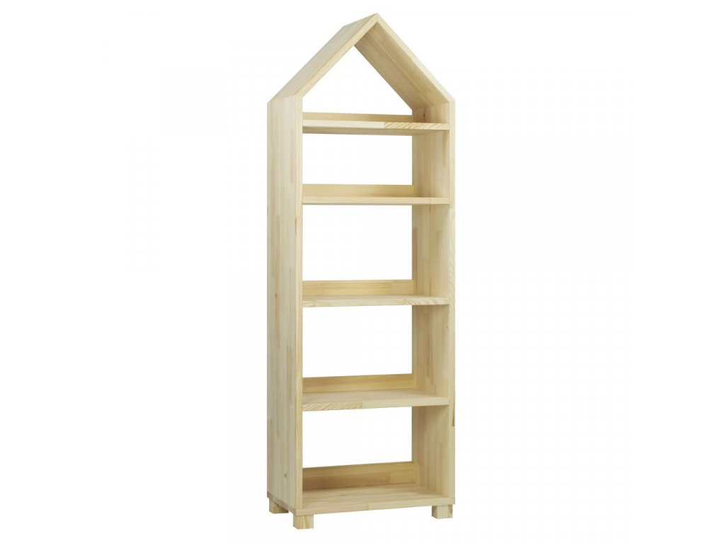 Wooden Shelved Bookcase City Tower For Children Rooms