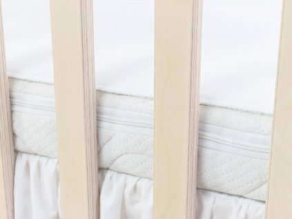Nepropustný chránič matrace 60 x 120 cm pro miminko do dětské postýlky