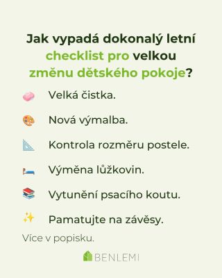 Možná si říkáte, že o prázdninách máte hlavně odpočívat, ale ruku na srdce – kdy jindy se pustit do velké reorganizace...