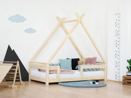 10589 1 pat pentru copii tahuka in forma de teepee cu bariera de siguranta