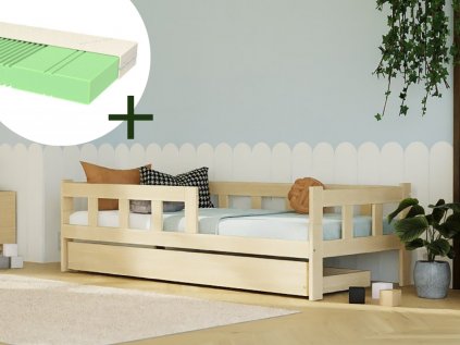 21703 4 jednoluzko fence 4v1 120x200 cm se zabranou a uloznym suplikem matrace adaptic