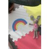 Covor din spumă pentru joacă CURCUBEU pentru camera copiilor