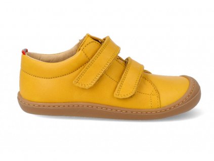 39584 1 06m005 101 700 barefoot tenisky koel4kids bobby napa yellow zlute 2 kožené boty úzké Beny Shoes