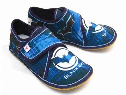 Ef Barefoot Black Bat 394 chlapecké bačkory Benyshoes