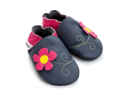 liliputi soft paws baby shoes spring flower 5919
