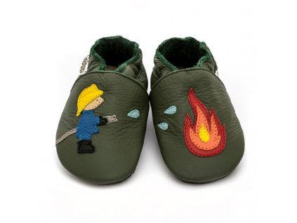 liliputi soft paws baby shoes fireman 6861