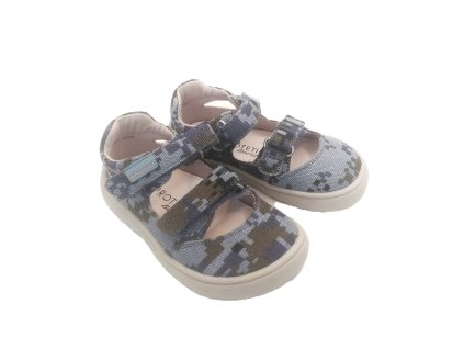 Protetika TAFI blue sandále textilní pro kluky Beny Shoes 1