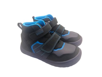 Protetika barefoot podzimní celoroční boty pro kluky HARDY denim Beny Shoes 1