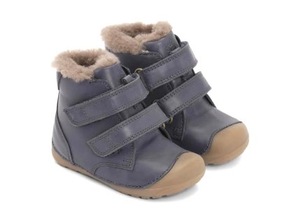 bundgaard petit lamb II navy zimní boty pro kluky