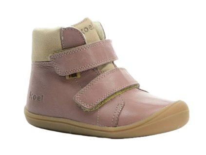 Koel Brandon Tex Wool Pink korkid úzké zimní boty pro holky Beny Shoes barefoot 1
