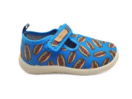 DD step C086 plátěné boty bačkory přezůvky hamburger Beny Shoes 32