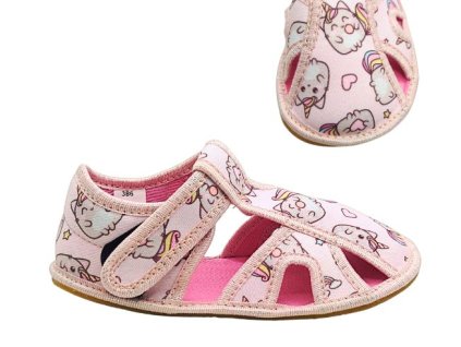 Bačkory EF Barefoot Unicorn mini (386)