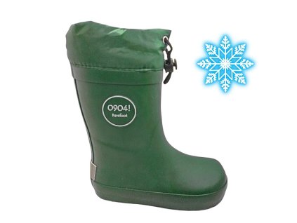 Holínky 0904! Barefoot olive winter