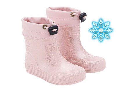 Bundgaard MALIK zateplené holiny old rose sparkle 1