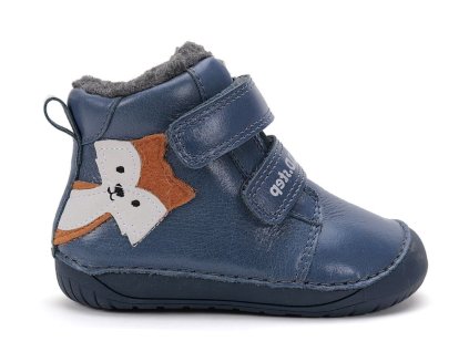 DD Step zimní modré s liškou (W070 52301)