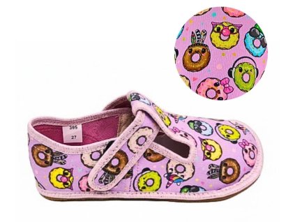 Bačkory EF Barefoot donut (395) pro holky Beny Shoes 1