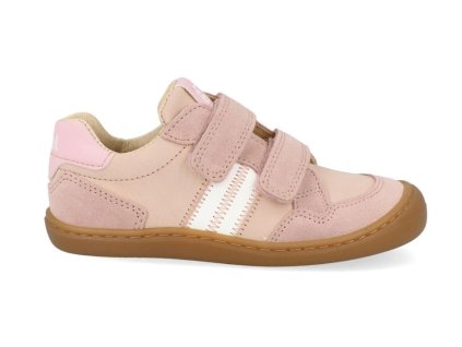 Koel Bali pink 3 kožené barefoot jarní boty pro užší nohy 110