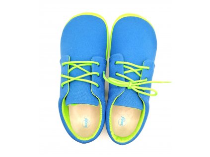 Barefot Beda BF 0001 tex Blue Lime Benyshoes