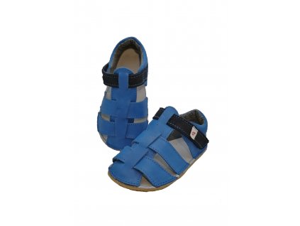 EF barefoot sandále modré