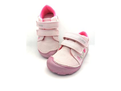 D.D.step plátěnky světle růžové kytky (C073 120) Benyshoes
