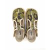 Beda bačkory maskáč army pro kluky BF060010 W 02 SLIM úzké bačkory papuče přezůvky 2