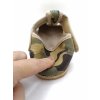 Beda bačkory maskáč army pro kluky BF060010 W 02 SLIM úzké bačkory papuče přezůvky 7