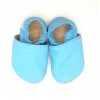 baBice barefoot capáčky modrá azurová Beny Shoes první krůčky přezůvky