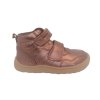 Protetika barefoot podzimní celoroční boty pro holky s leskem TIRA brown Beny Shoes 2