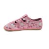 KTR Raweks barefoot bačkory pro holky růžové s jednorožcem Beny Shoes 3