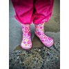 Koel holiny barefoot fuchsia flower pro holky Beny Shoes 7