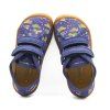 Koel Dud 2.0 textile blue s potiskem plátěné barefoot boty 241