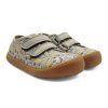 Koel Dud 2.0 textile green s potiskem plátěné barefoot boty 191