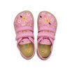 Koel Dud 2.0 textile pink s potiskem plátěné barefoot boty 200