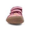 Koel Dud 2.0 textile pink s potiskem plátěné barefoot boty 206
