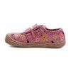 Koel Dud 2.0 textile pink s potiskem plátěné barefoot boty 207