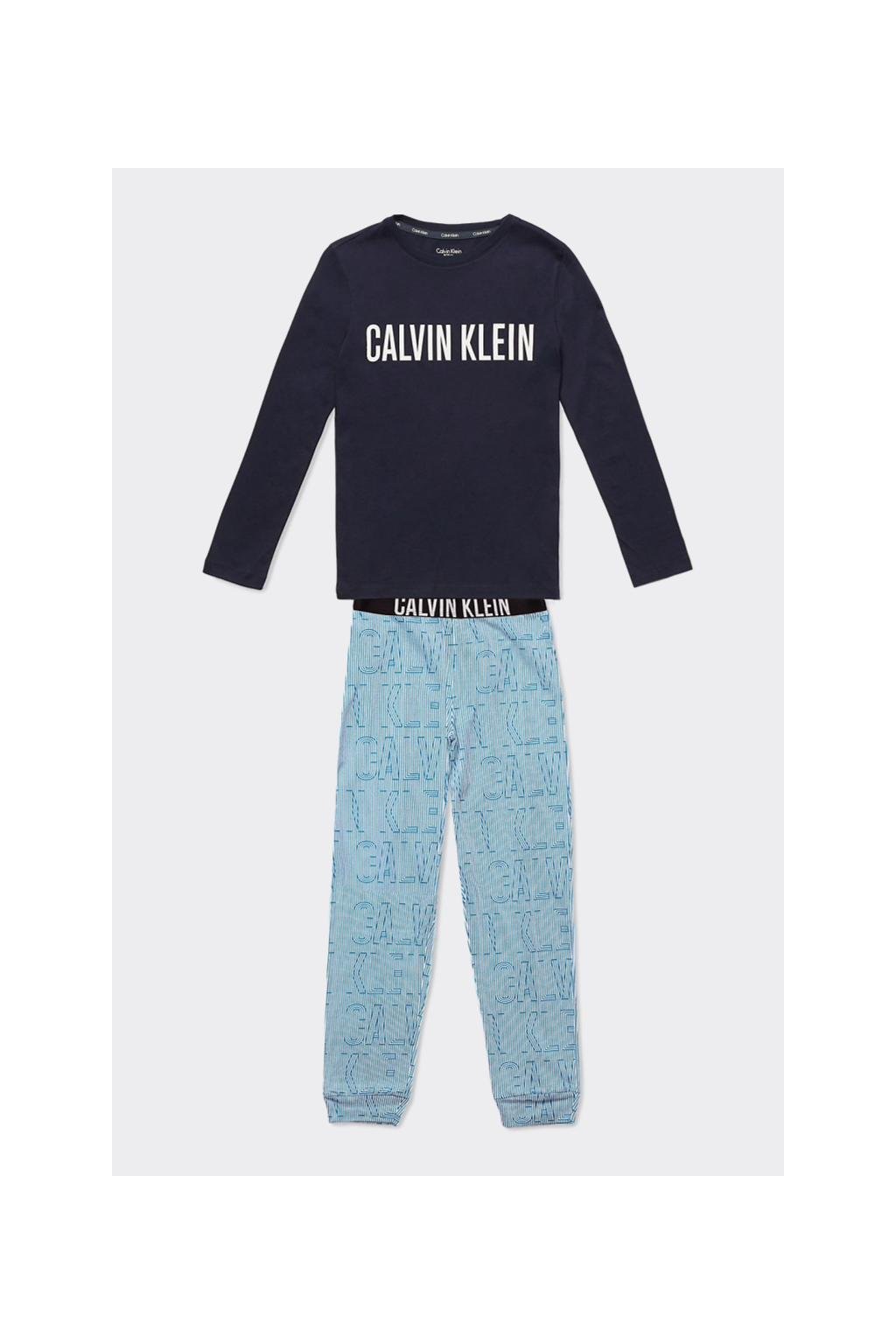 PRO DĚTI! Calvin Klein pyžamo BOYS- modré