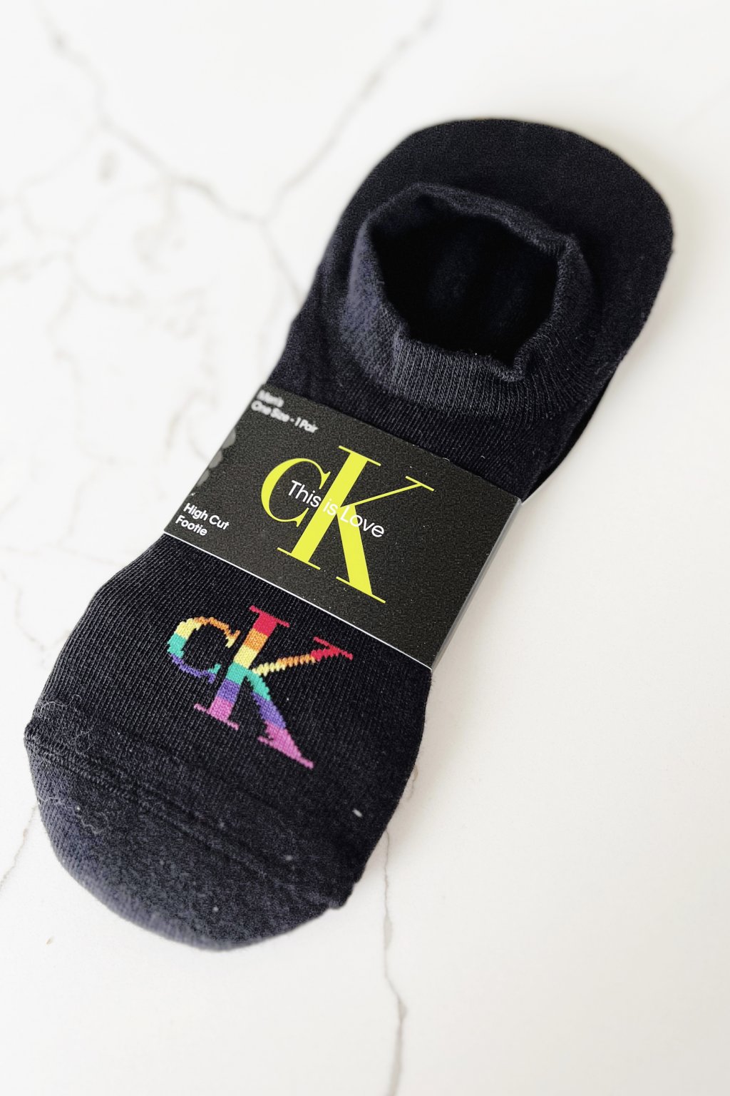 Calvin Klein pánské ponožky -  černá