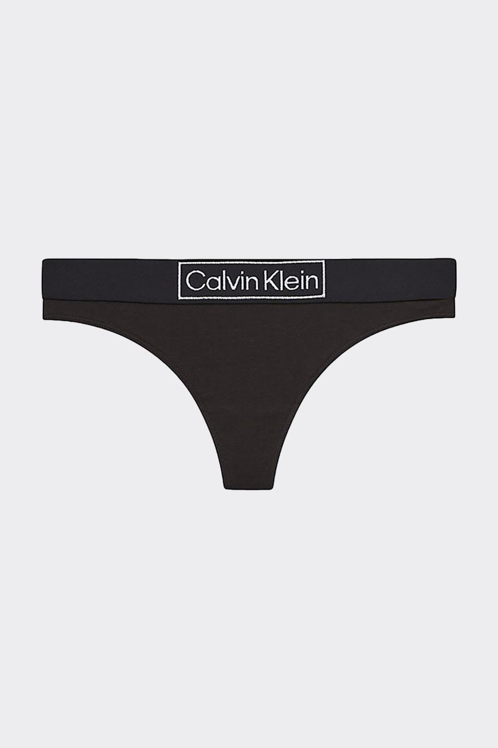 Calvin Klein Reimagined tanga - černá