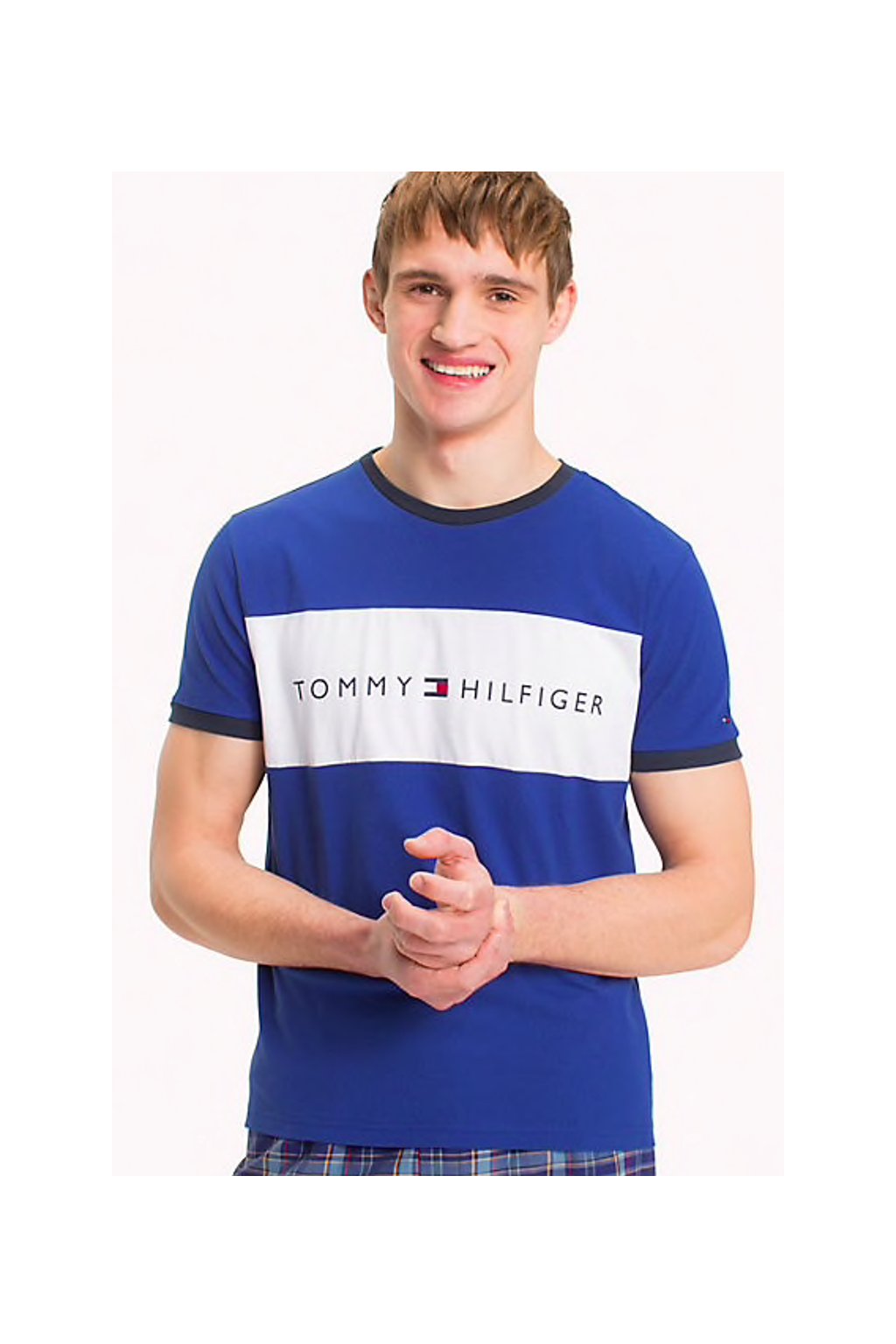 Tommy Hilfiger Lounge Tričko - modré