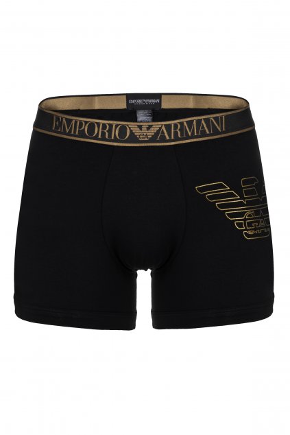 Emporio Armani Boxerky - černá/zlatá