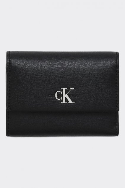 Calvin Klein peneženka s monogramem - černá