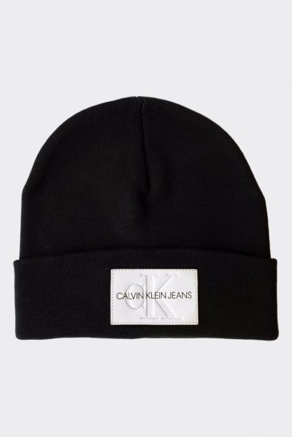 Calvin Klein Jeans beanie čepice unisex - černá