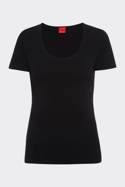 HUGO 2-balení dámských triček - černá