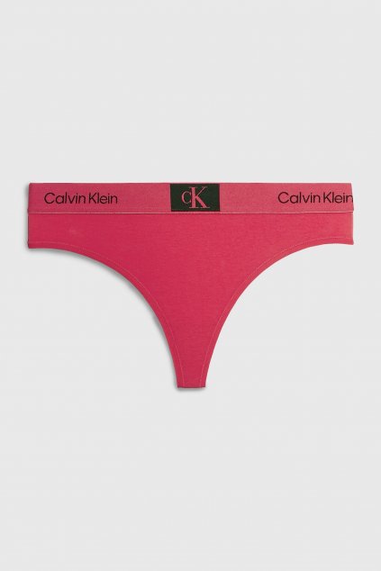 Calvin Klein 96 Micro tanga - watermelon